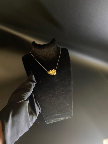 Gold necklace