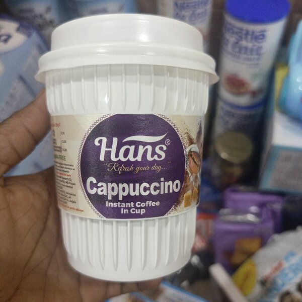 Cappuccino Instant en Tasse Hans