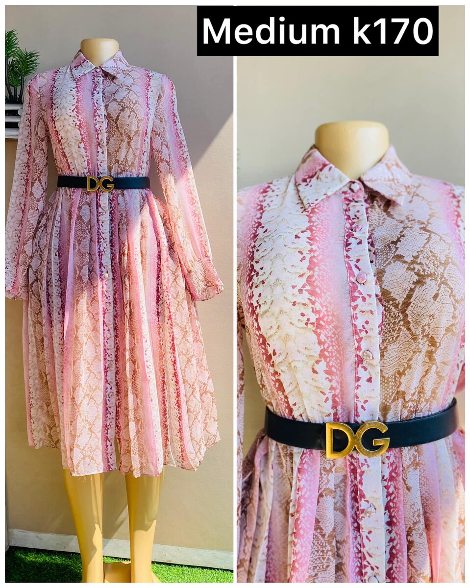 pink dress DG
