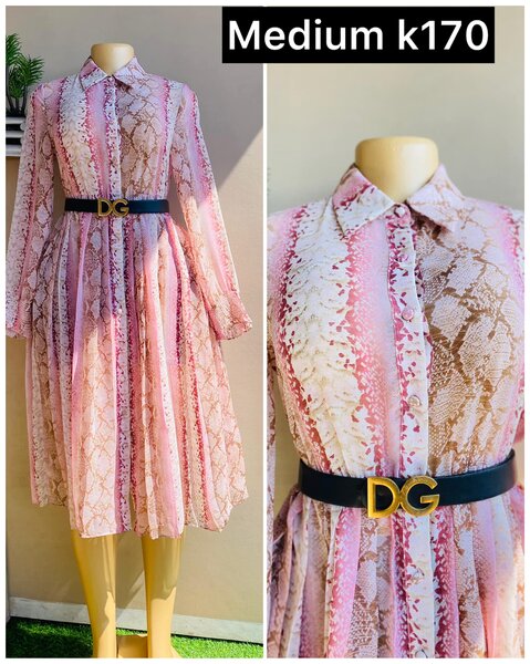 pink dress DG