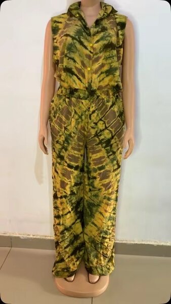 Combinaison Femme Tie-Dye Été