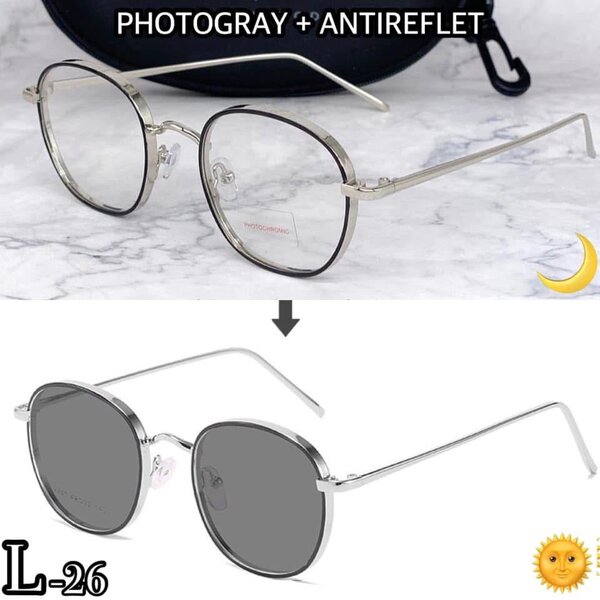 Lunettes Photochromiques Anti-Reflet