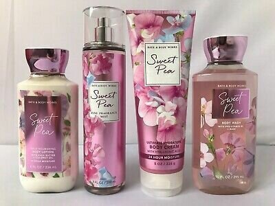 Sweet pea perfume gift set