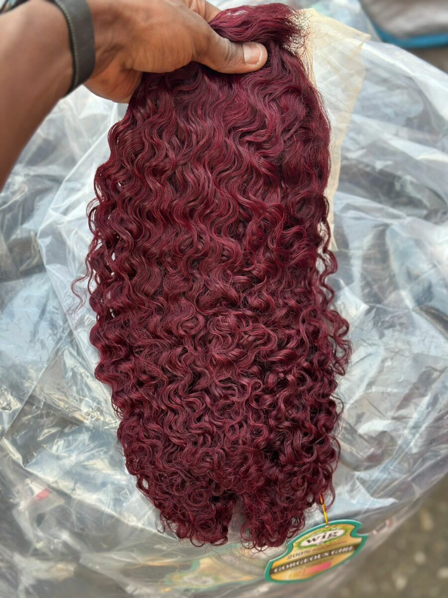 Perruque Lace Wig Bouclée Ombre