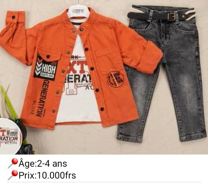 Vêtements pour garçon