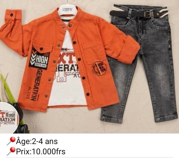 Vêtements pour garçon