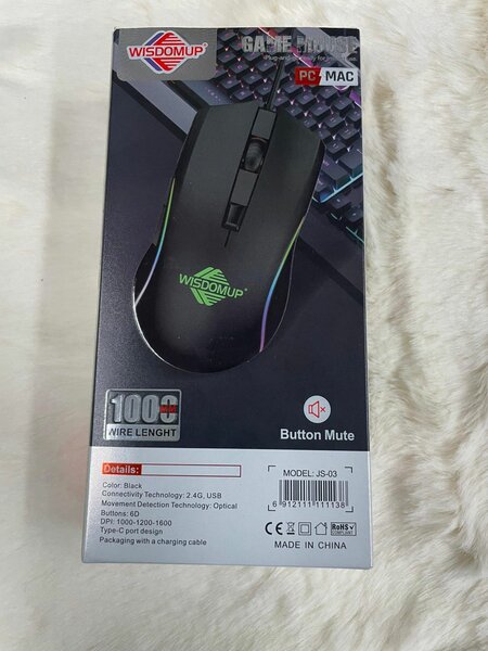 Souris Gamer Wisdomup LED