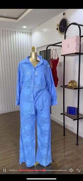 Pyjama Femme Bleu Chic