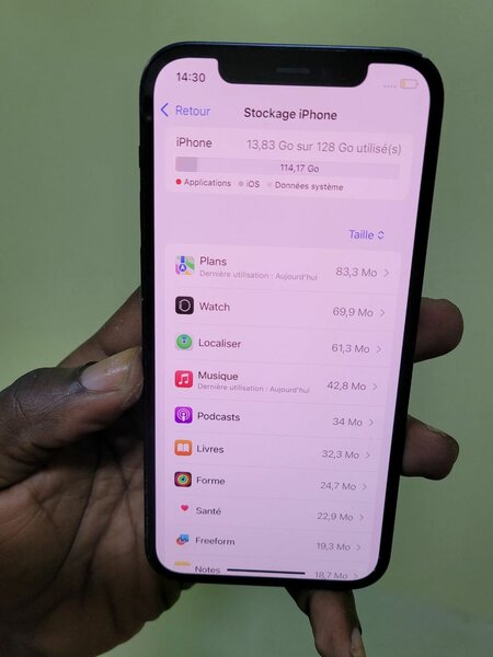 iPhone 12 Noir 128 Go