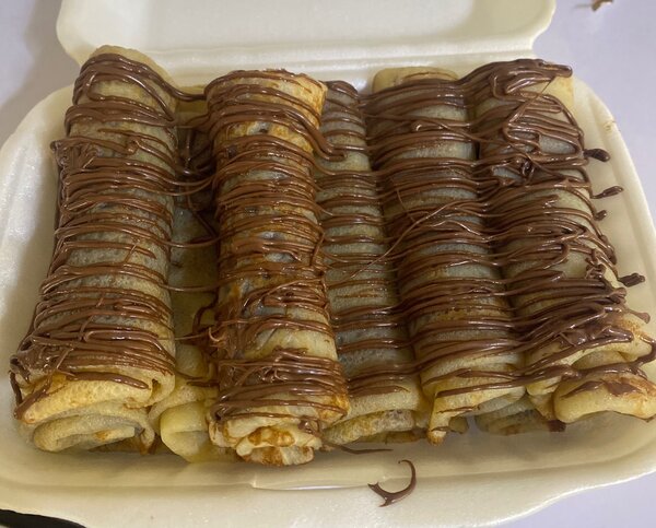 Crêpes au nutella