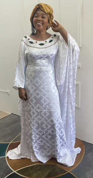 Boubou blanc