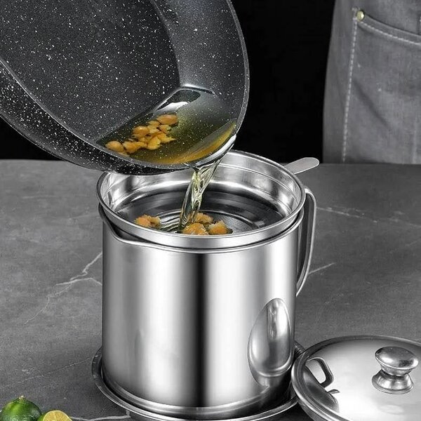 Oil filter cup