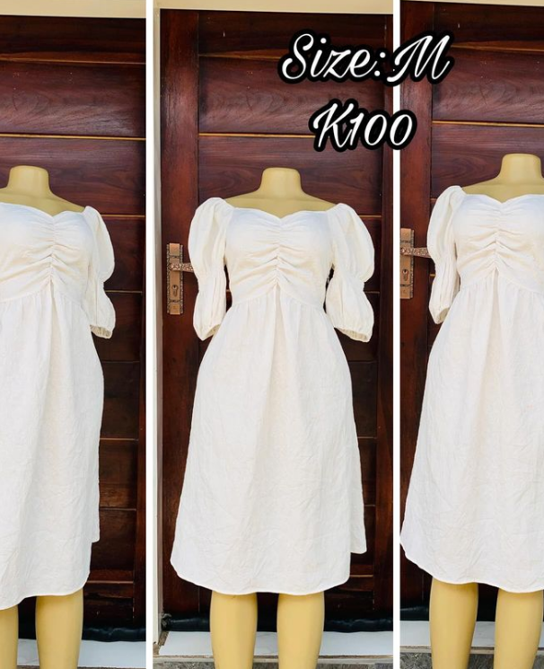 Robe blanc 