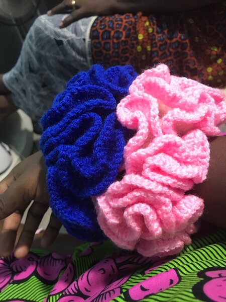 Chouchou au crochet