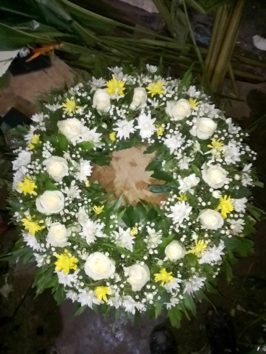 Couronne de roses
