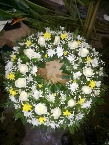 Couronne de roses