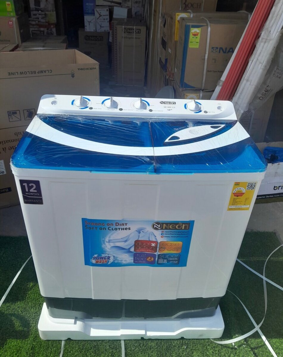 Neon durable washing machine 12kg twin tub