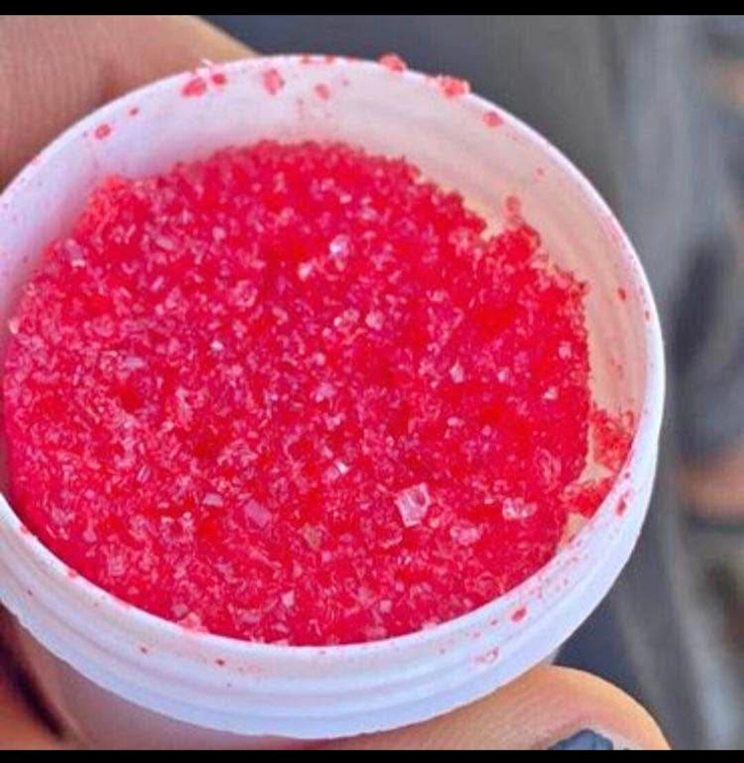 Gommage lèvres rose