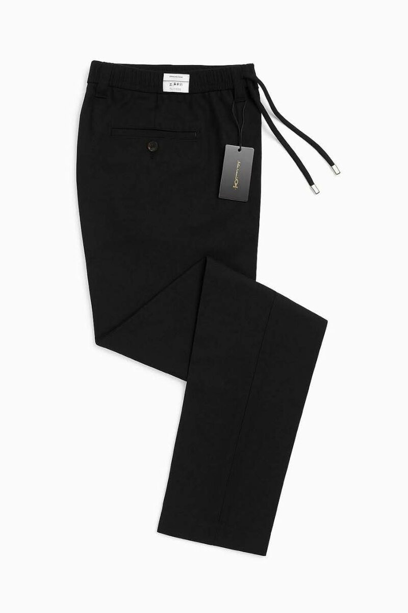 Pantalon noir élégant homme