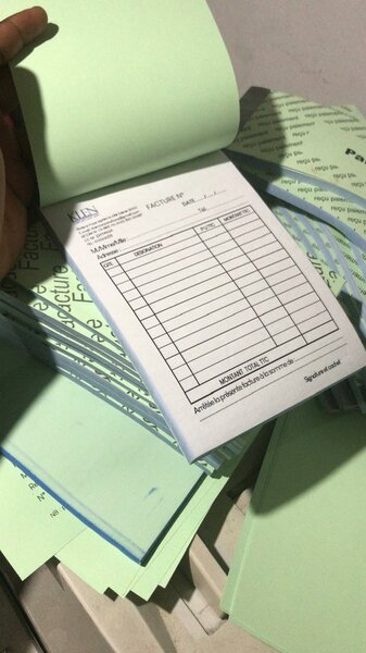 Carnet reçu