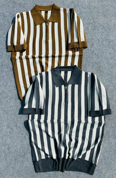 Polos rayés élégants pour homme