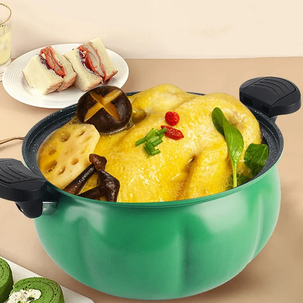 8L Pumpkin Micro Pressure Cooker