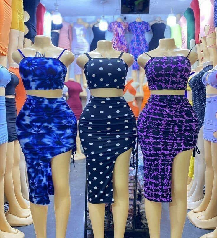 Wigs and dresses