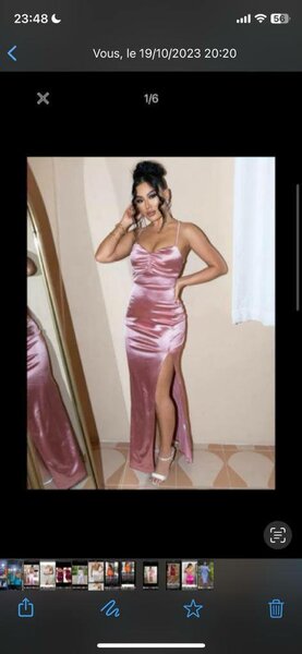 Robe fashion