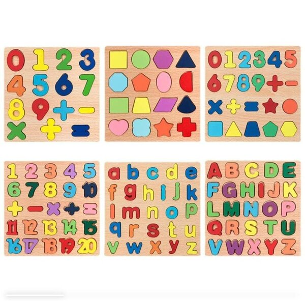 PUZZLES Montessori alphabet