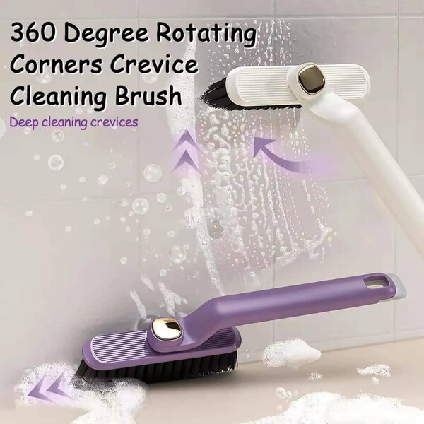 Brosse de douche pliable
