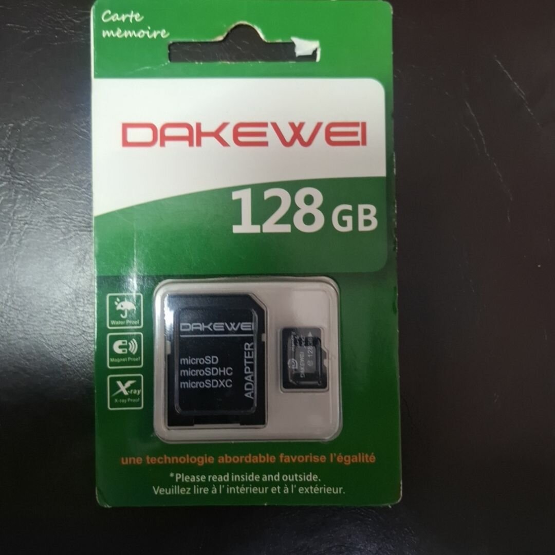 Carte Mémoire DAKEWEI 128GB
