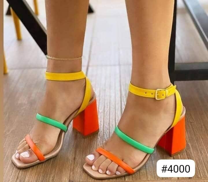 Ladies block heels