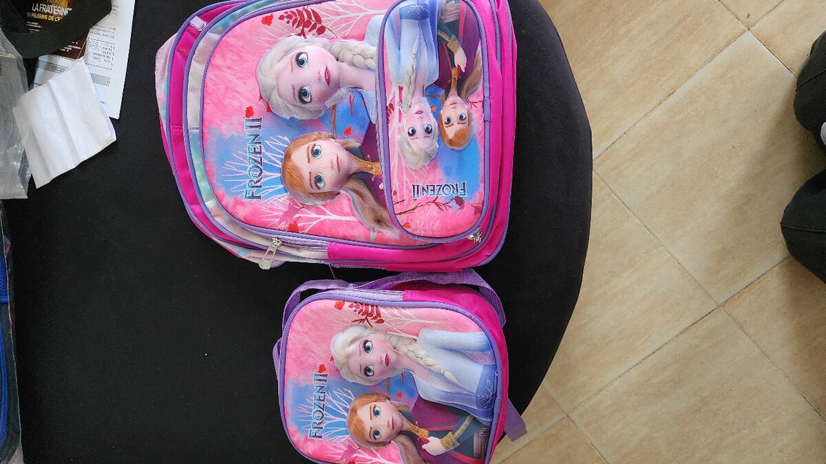 Sac école 3 en 1