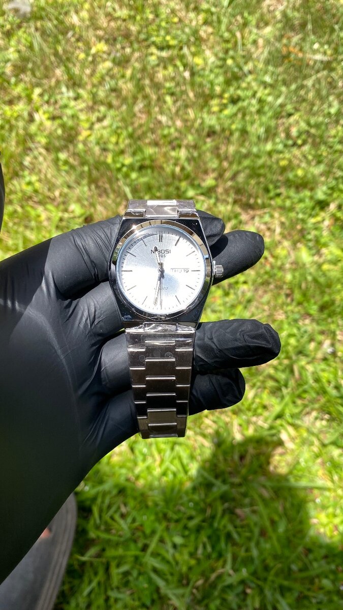 Montre en acier inoxydable