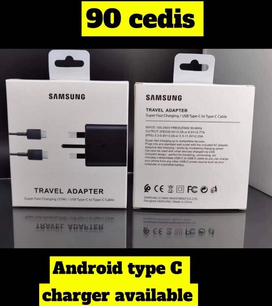 Original Android Type c complete charger