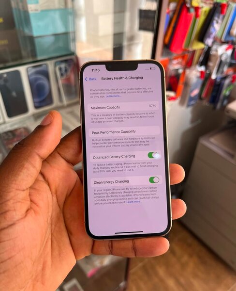Neatly Used iPhone 13 Pro 128Gb Factory Unlocked Bh87%