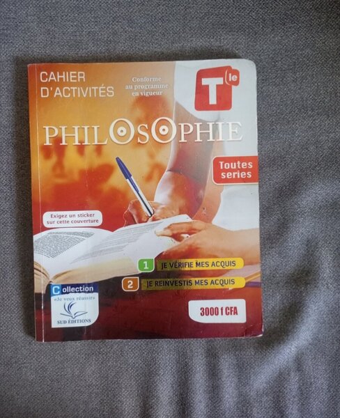 Cahier d'Activités Philosophie