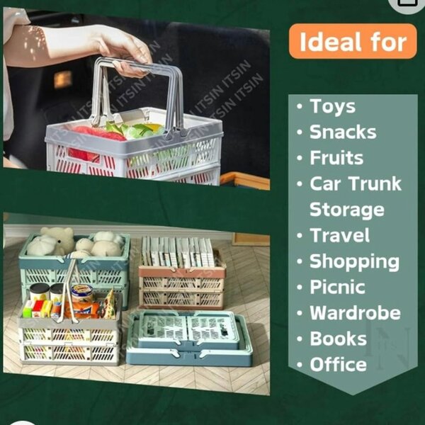 Multipurpose Portable Storage Basket