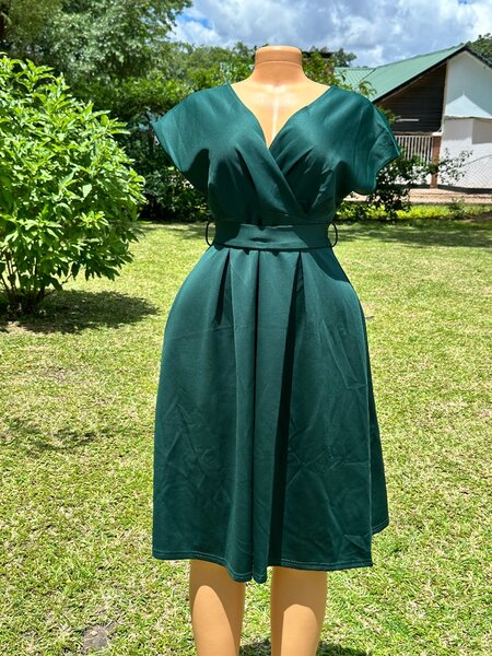 Green dress