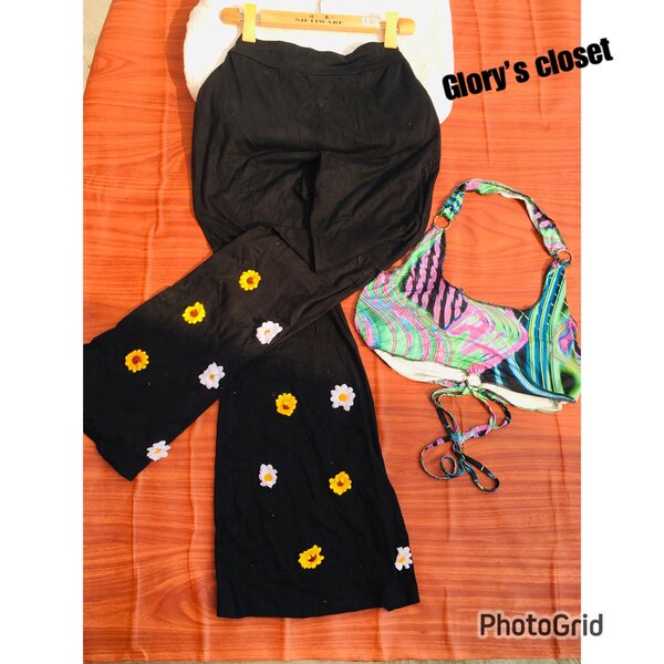 Black palazzo