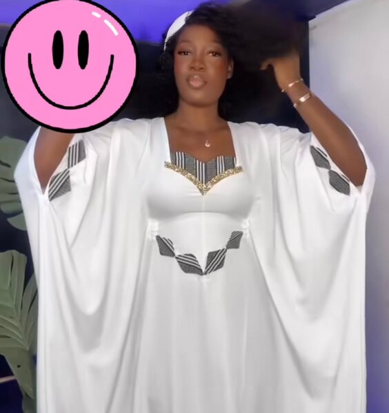 Robe avec foulard