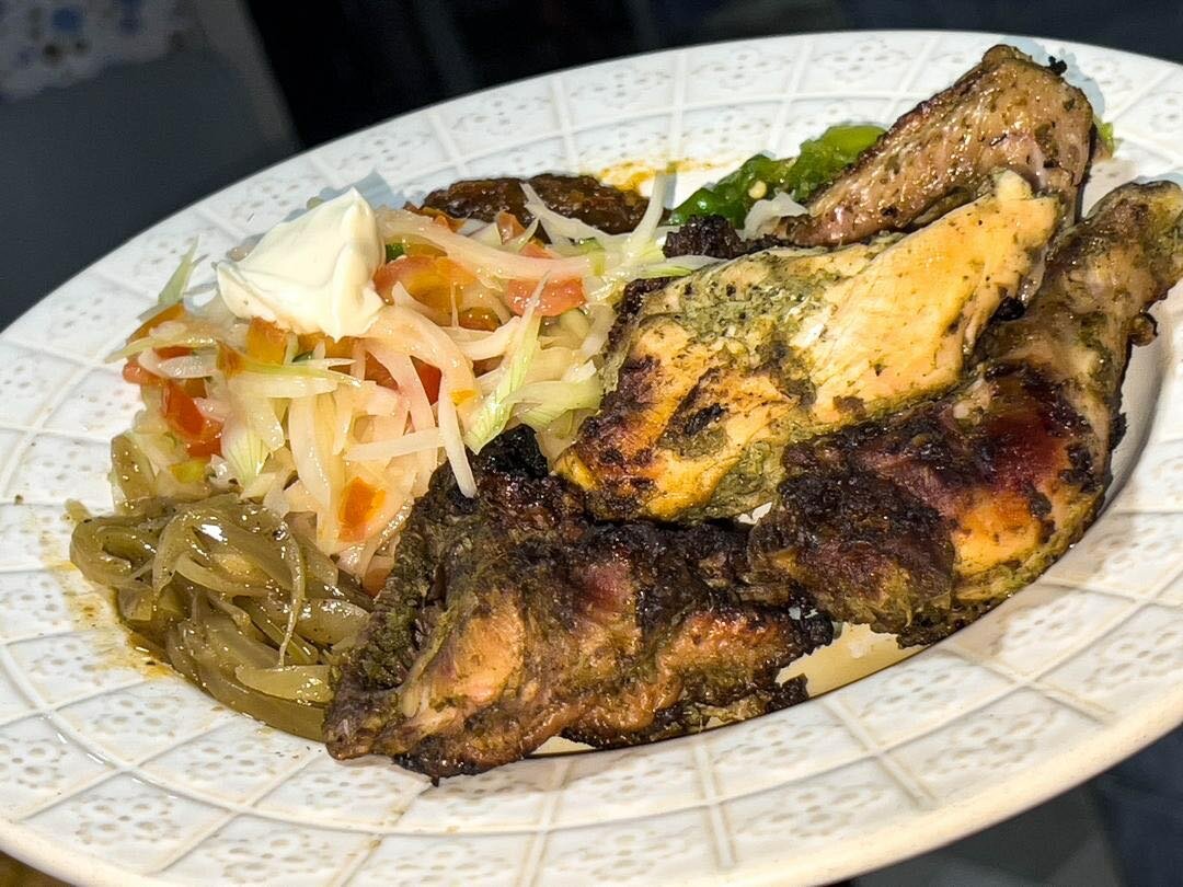 Poulet braisé