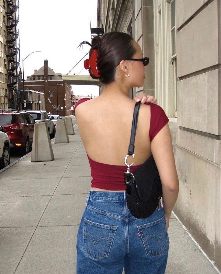 Crop top ouvert