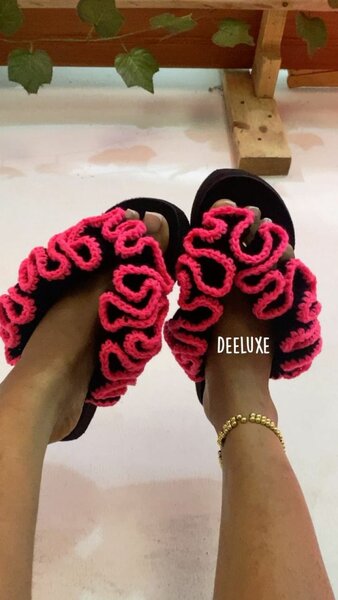 Sandales Bohèmes Crochetées