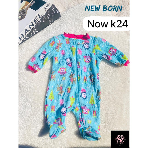 Romper bleu