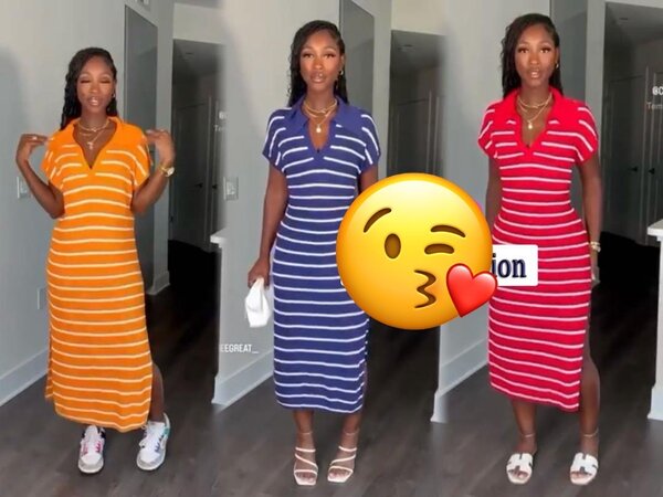 Robe coloré