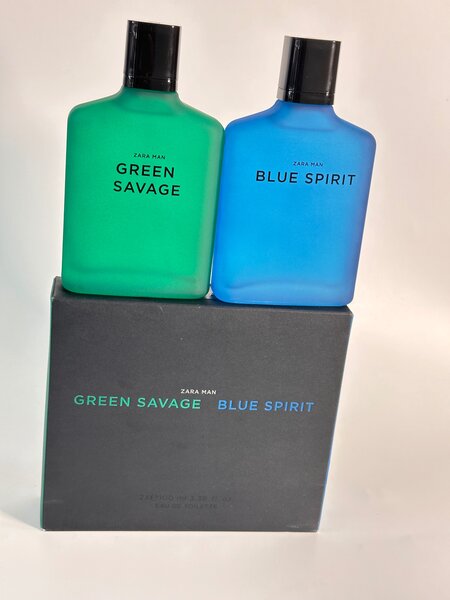 ZARA BLUE SPIRIT AND SILVER