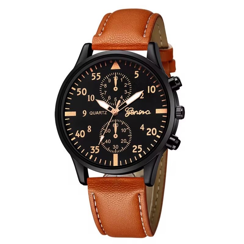 Montre En cuir de chez geneva