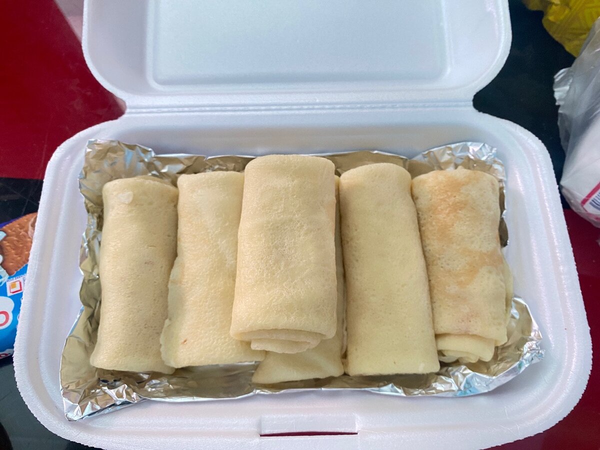 Crêpes sucrées délicieuses