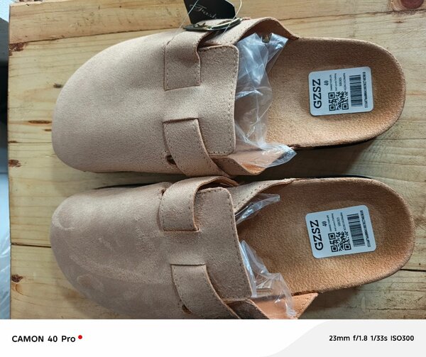 Chaussures en daim confort